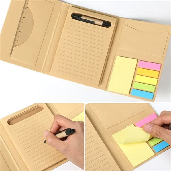 Desk Organizer with Notepad Sticky Notes