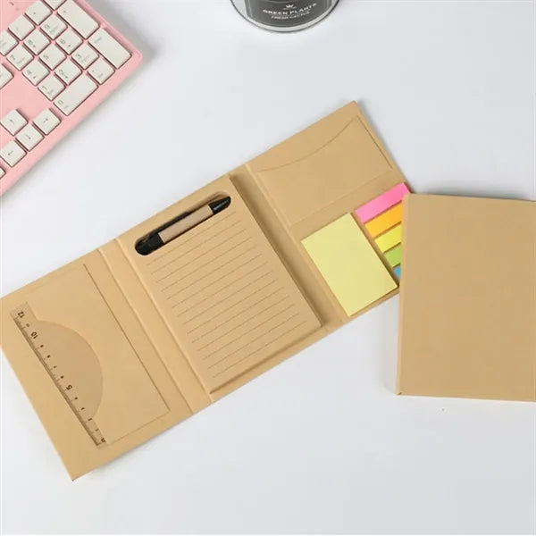 Desk Organizer with Notepad Sticky Notes