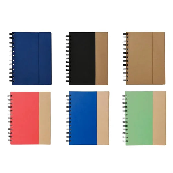 Kraft Spiral Notebook