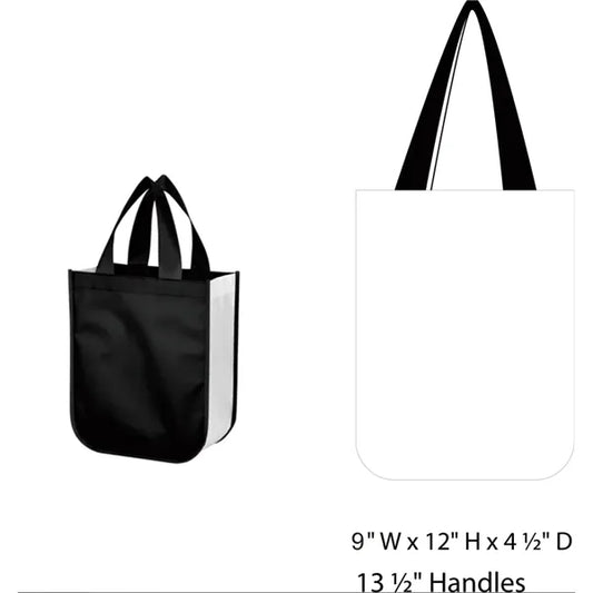 Shiny Non-Woven Shopper Tote Bag