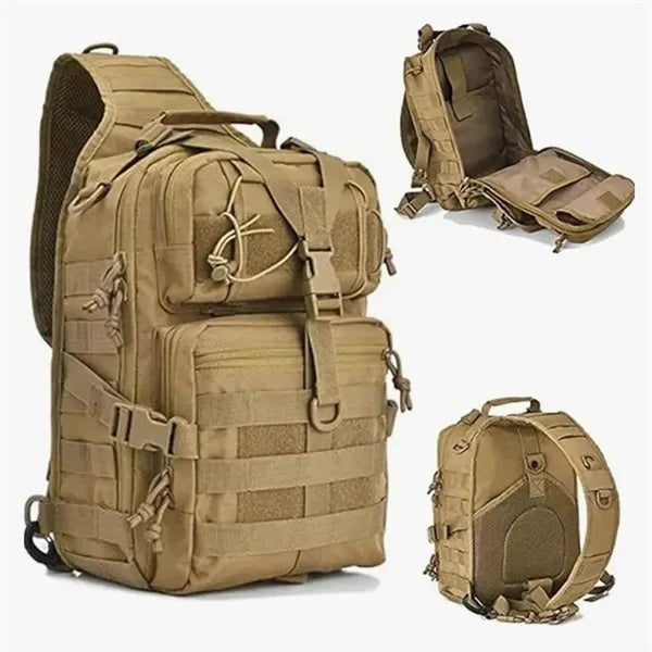 Military Tactical Outdoor MOLLE Sling Backpack Crossbody Bag