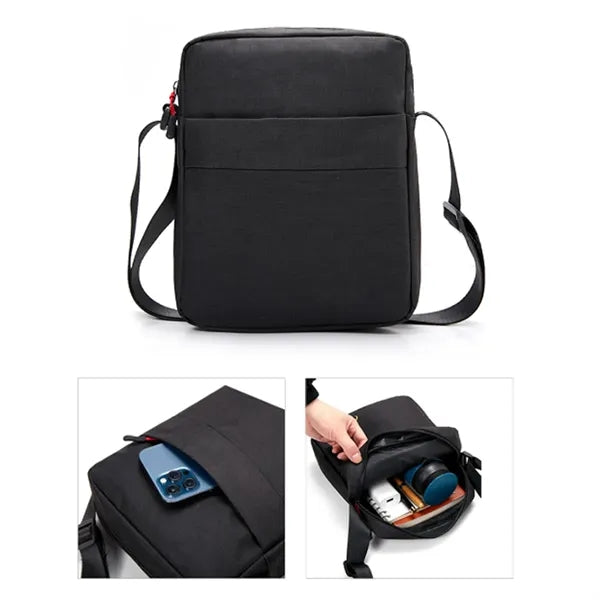 Durable Sling Shoulder Crossbody Bag with Adjustable Strap