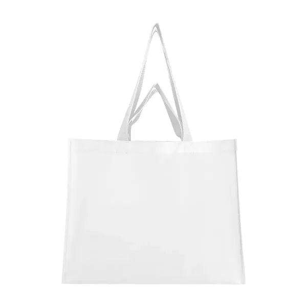 Matte Laminated Recycled Non-Woven Dual Handle Shopper To...