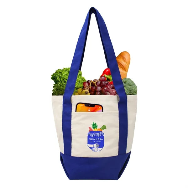 10 Oz Mini Cotton Canvas Boat Tote