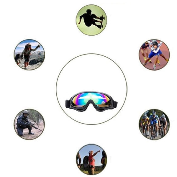 Motorcycle Bicycle Windproof Dustproof Ridding Ski Goggles