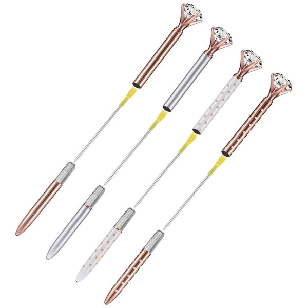 Diamond Rhinestones Crystal Metal Ballpoint Pen