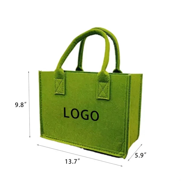 Gift felt handbag