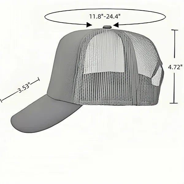 Foam Trucker Hat With Mesh Back