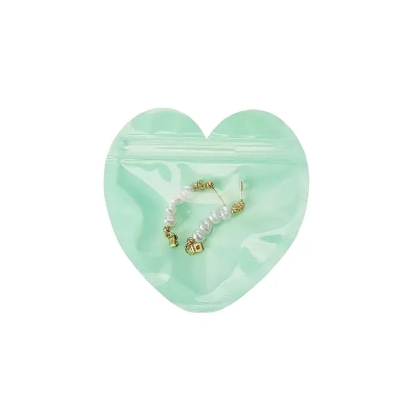 Heart Shaped Ziplock Bag