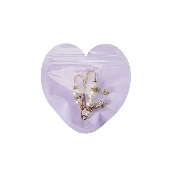 Heart Shaped Ziplock Bag