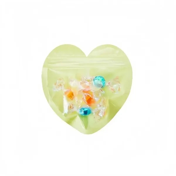 Heart Shaped Ziplock Bag