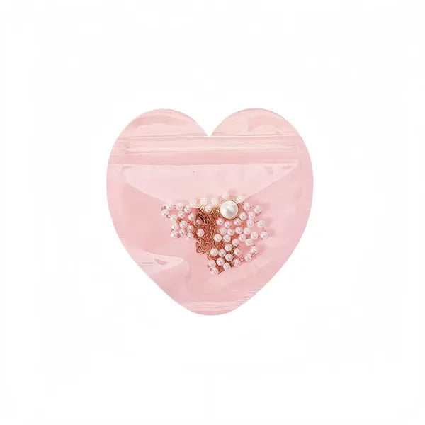Heart Shaped Ziplock Bag