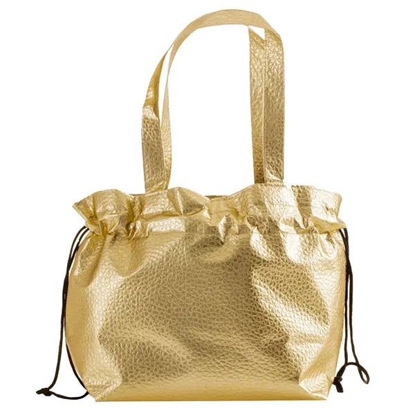 Laminated Croc Tote Bag