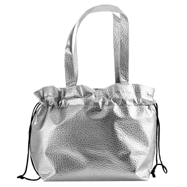 Laminated Croc Tote Bag