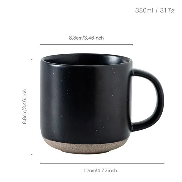 12oz Custom Laser-Engraved Ceramic Mug