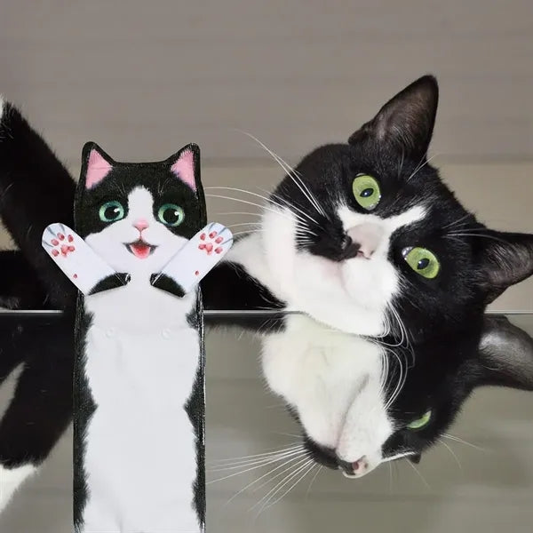 Cute Cat Hanging Hand Towel Microfiber Thickened