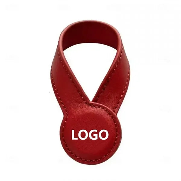 Leather Magnetic Hat Clip Holder for Travel & Outdoors