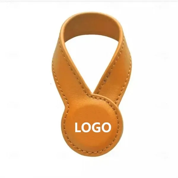 Leather Magnetic Hat Clip Holder for Travel & Outdoors