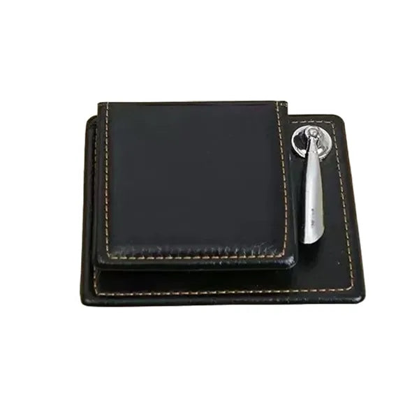 Note Pad in Leather Case with Pen Holder