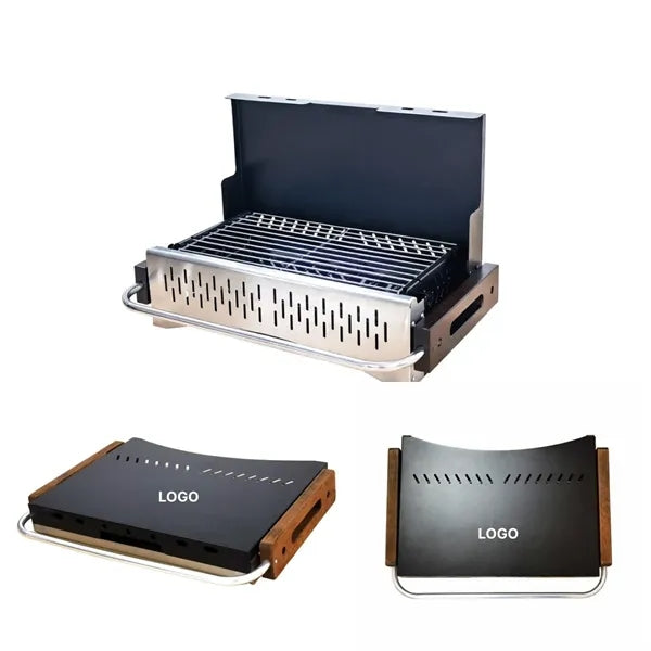 Portable Charcoal Grill for Camping and Home BBQ