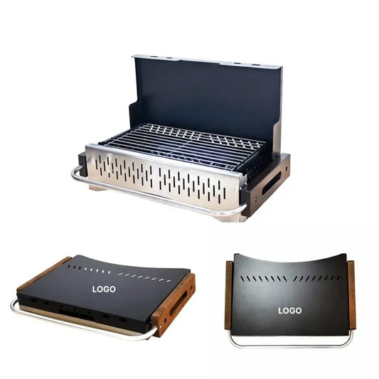 Portable Charcoal Grill for Camping and Home BBQ