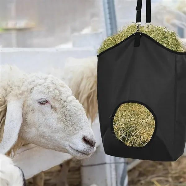 Durable Hanging Dry Grass Storage Weed Horse Hay Bag