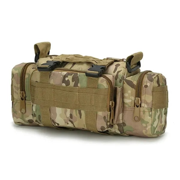Multi-Functional Waterproof Tactical Waist Pack for Outdoors
