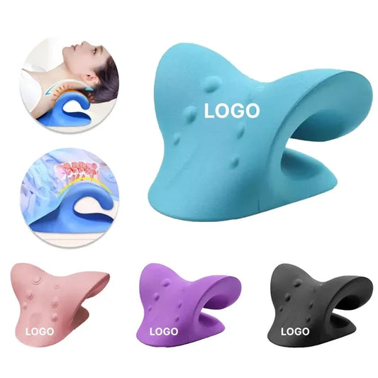 C Shape Neck Massager Pillow Cervical Stretcher Corrector