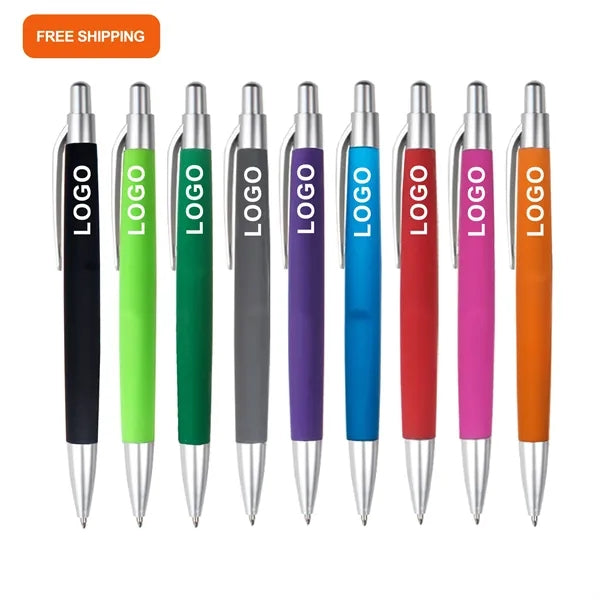 Comfortable Rubber Grip Pens for Office School