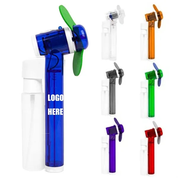 Portable Mini Slender Misting Fan