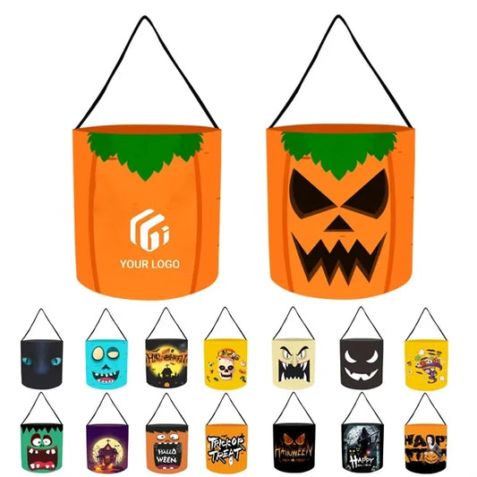 Party supplies decor trick or treat Halloween candy tote bag