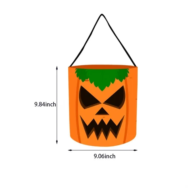 Party supplies decor trick or treat Halloween candy tote bag