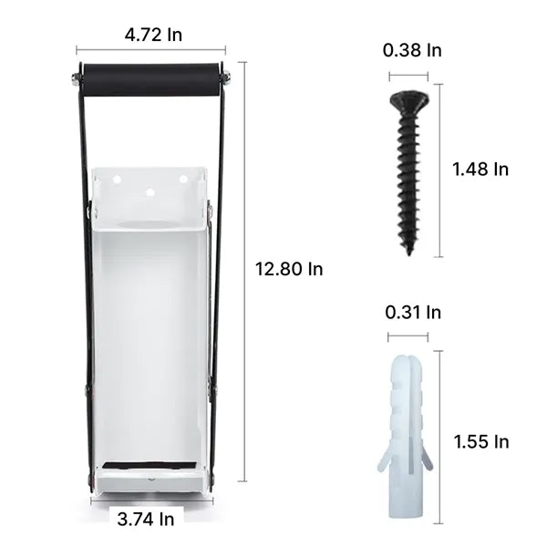 16oz Can Crusher Wall Mount Bottle Opener Hand Pull Tool