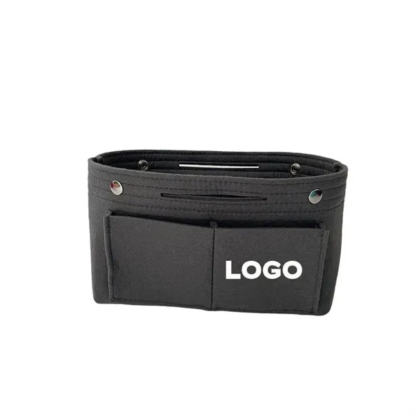 Medium Multi functional Felt Cosmetic Bag Makeup Handbag