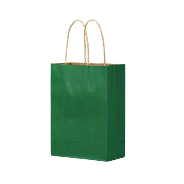 Colorful Kraft Paper Shopping Bags
