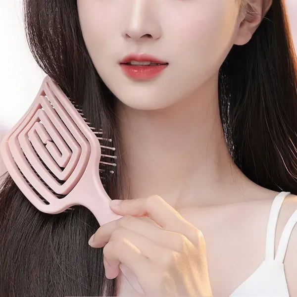 Hollow Square Blow Dry Massage Comb ABS Durable Brush