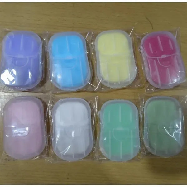 Portable Disposable Mini Hand Soap Sheets for Travel Outdoor