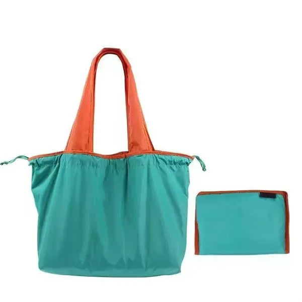 Waterproof Oxford Cloth Blank Folding Shopping Bag