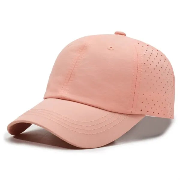 Quick Dry Performance Hat Custom Breathable Cap for Sports