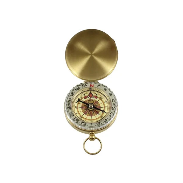 Copper Compass Pocket Navigation Watch