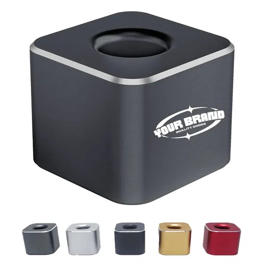 Desk Display Non Slip Base Aluminum Single Hole Pen Stand