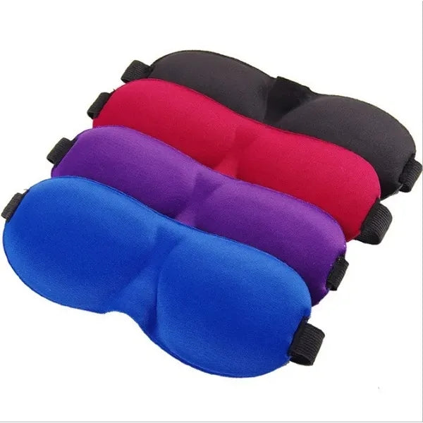 3D Contoured 100% Blackout Eye Mask