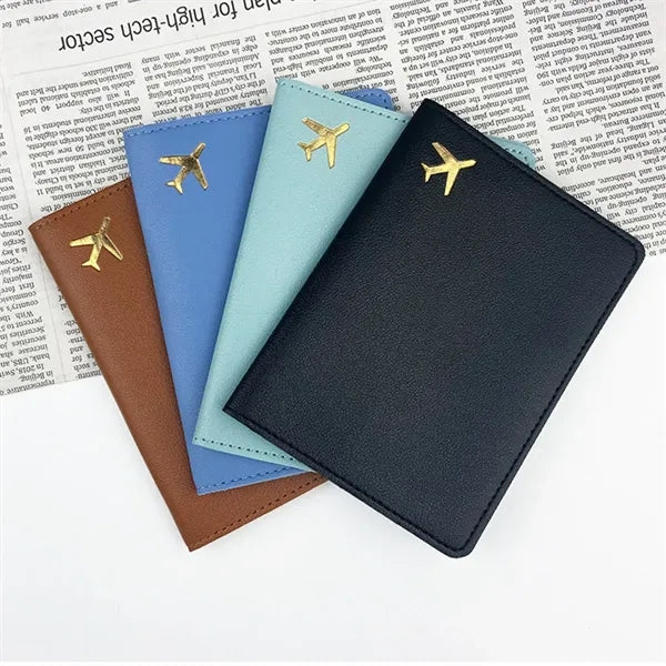 Unisex Travel Essential Premium Leather Passport Holder