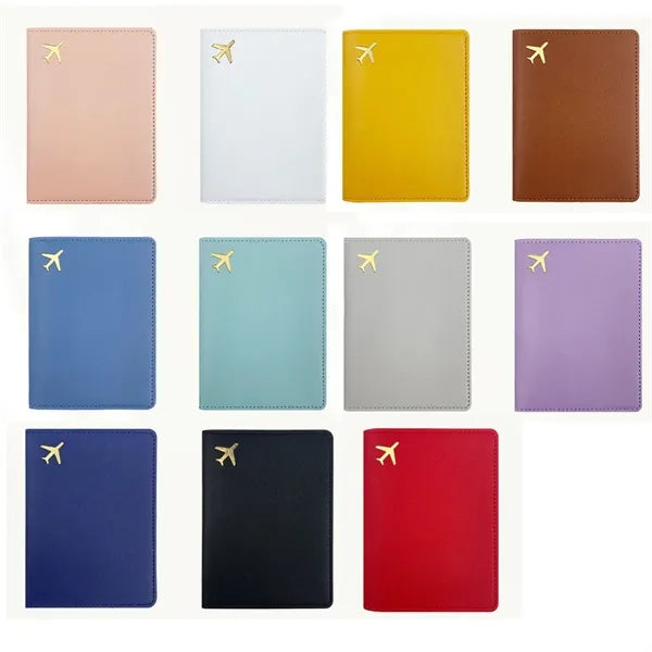 Unisex Travel Essential Premium Leather Passport Holder