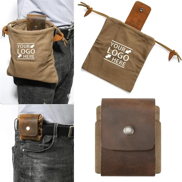 Canvas Mushroom Foraging Bag