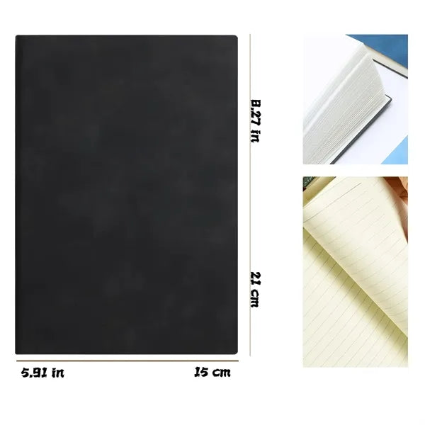 A5 Soft Leather Notebook