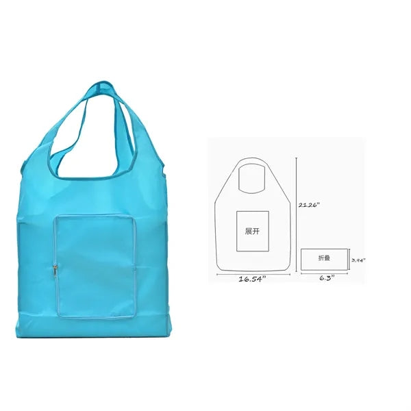 Folding Portable Oxford Cloth Tote Shopping Bag