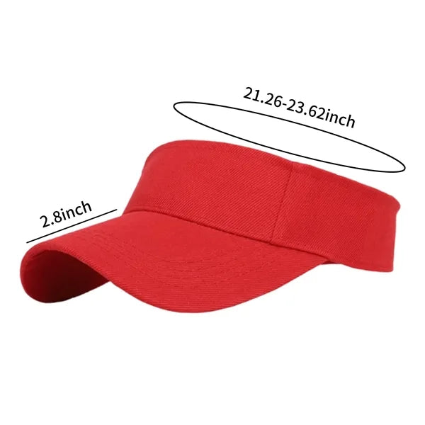 Adjustable Cotton Baseball Cap with Magic Tape Closure