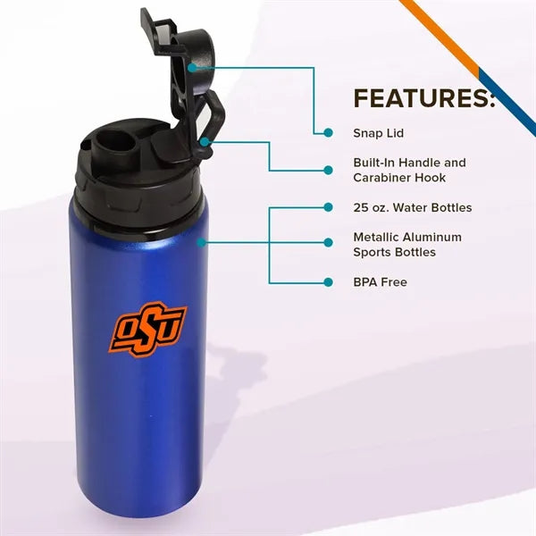Lanlot Aluminum Water Bottle - 25 OZ.