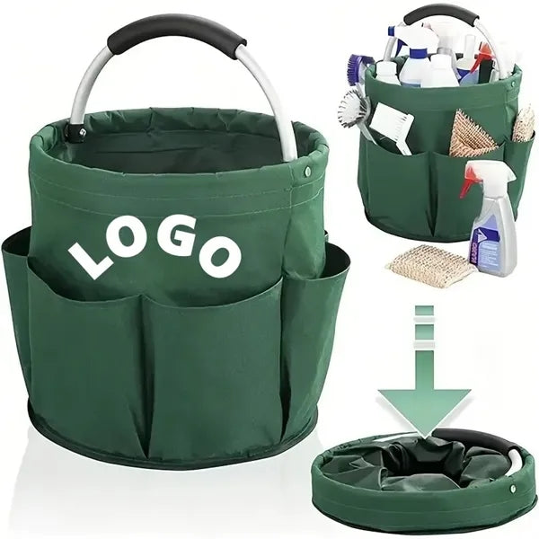 Portable Foldable Garden Tool Basket